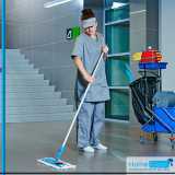 serviço de limpeza de piso ABC